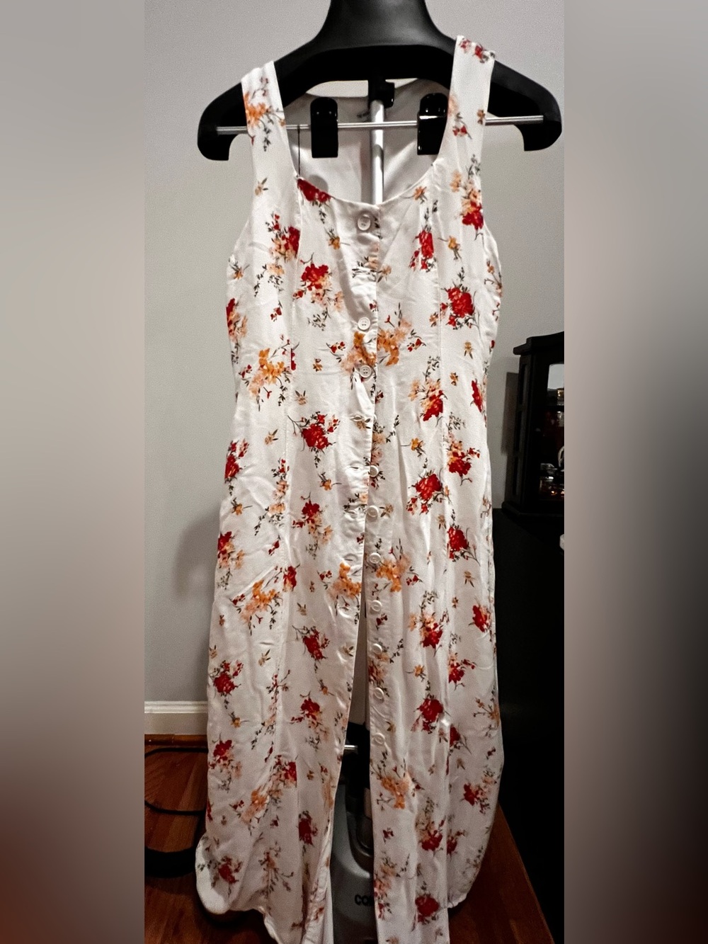 Altar'd State/ the workshop Floral Button-Front dress.